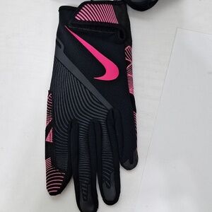 Nike "NEW" Women's Black Pink Lunatic Speed Cross Training Sports Gloves Size S